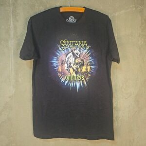 Santana Oneness Tour 2025 T-Shirt Authentic Sentient Trees Tag Concert Merch Med